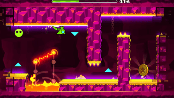 Geometry Dash: 2.1 Update Screenshot