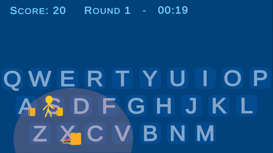 Typing Fireworks Screenshot