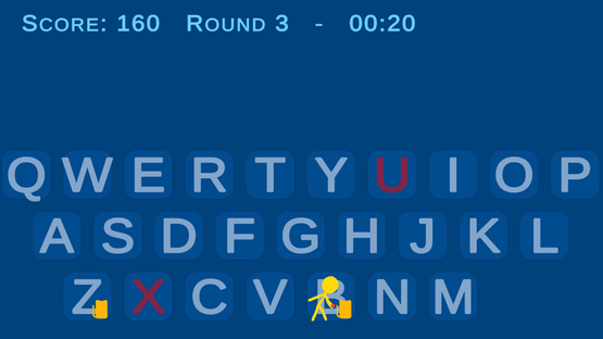 Typing Fireworks Screenshot