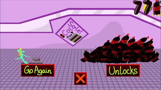 Supermarket Cola Dash Deluxe! Screenshot