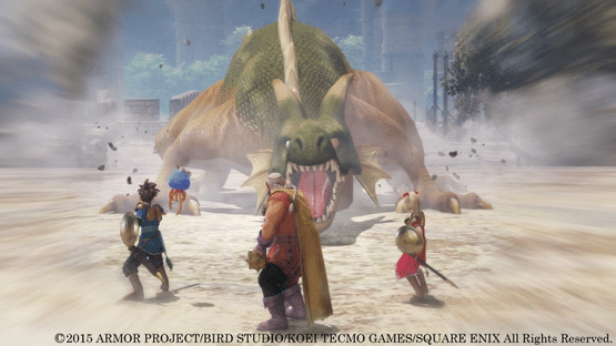 Dragon Quest Heroes: The World Tree's Woe and the Blight Below Screenshot