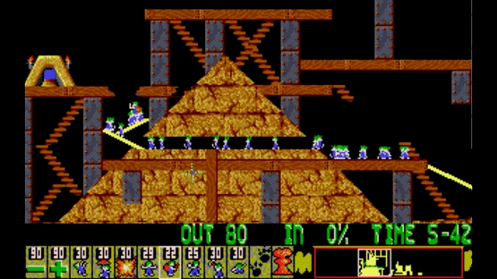 Lemmings Screenshot