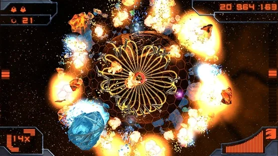 Super Stardust Delta gameplay screenshot 1