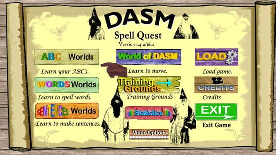 World of DASM: DASM Spell Quest cover