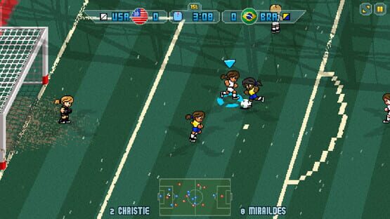 Képernyőkép erről: Pixel Cup Soccer 17