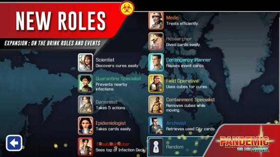 Pandemic: The Board Game Screenshot