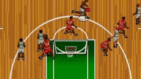 NBA Action '95 starring David Robinson Screenshot