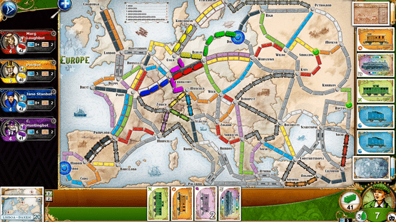 Ticket to Ride: Classic Edition Screenshot