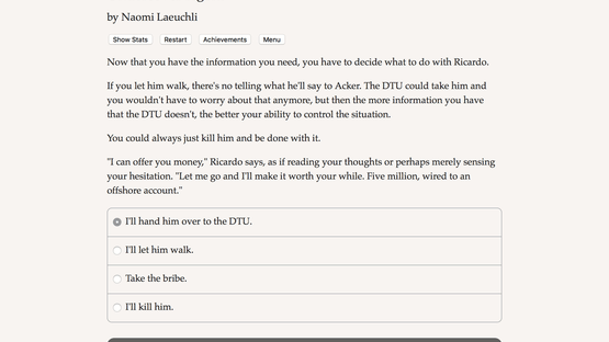 Undercover Agent Screenshot