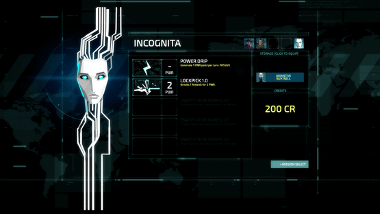 Invisible, Inc. Screenshot