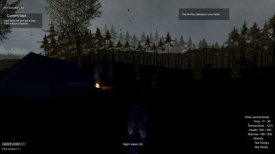 Wolf Simulator Screenshot