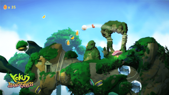 Yoku's Island Express Screenshot