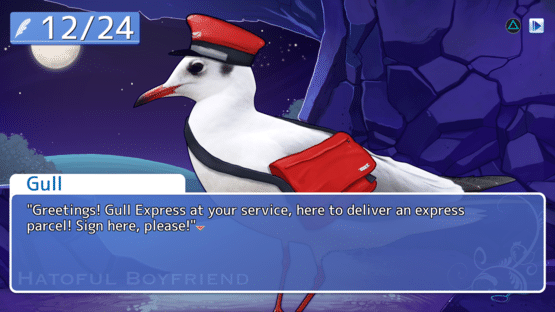 Hatoful Boyfriend Screenshot