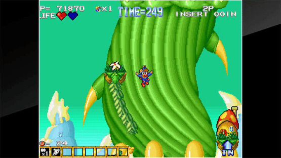 ACA Neo Geo: Blue's Journey Screenshot