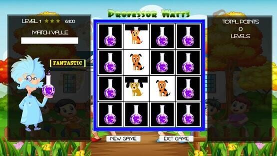 Professor Watts Memory Match: Puppies screenshot 5
