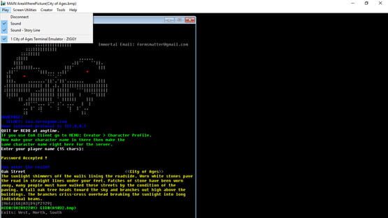 City of Ages: Picture Supportive Text MUD cover