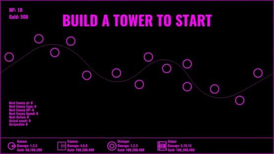 Neon Defense 1 : Pink Power screenshot 2