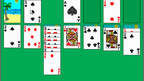 Microsoft Solitaire Screenshot