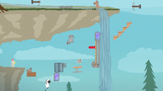 Ultimate Chicken Horse Screenshot