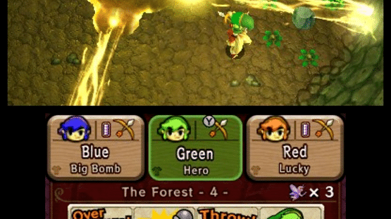 The Legend of Zelda: Tri Force Heroes Screenshot