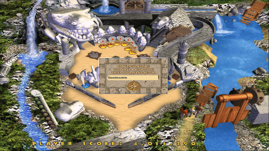 3-D Ultra Pinball: The Lost Continent Screenshot