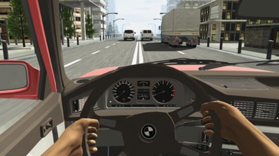 Racing in Car screenshot
