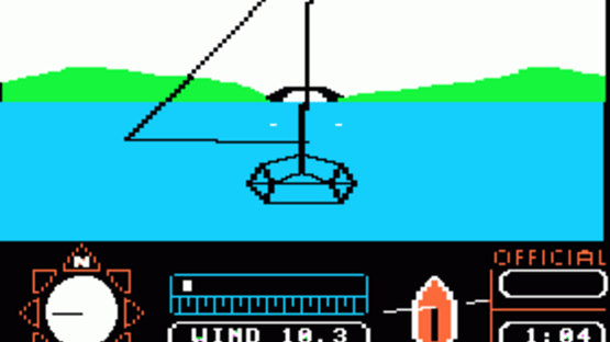 The American Challenge: A Sailing Simulation Screenshot