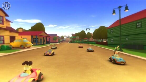 Képernyőkép erről: Garfield Kart