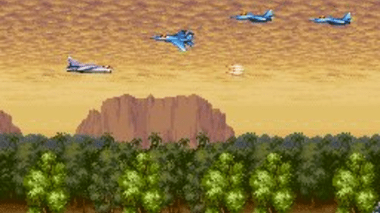 U.N. Squadron Screenshot