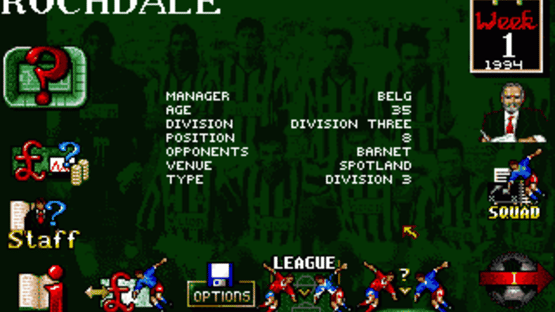 Club Football: The Manager Screenshot