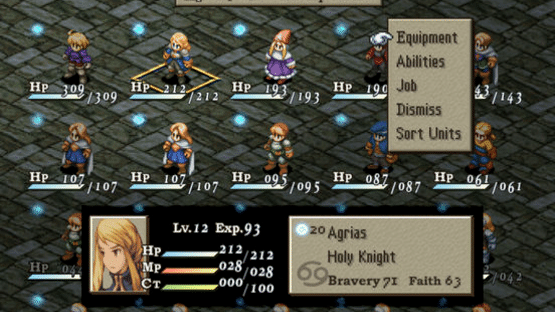 Final Fantasy Tactics: The War of the Lions Screenshot