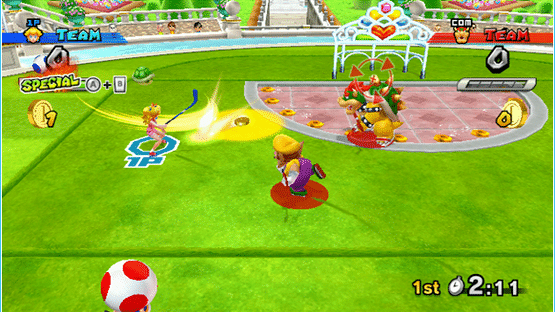 Mario Sports Mix Screenshot