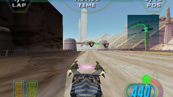 Képernyőkép erről: Star Wars: Episode I - Racer
