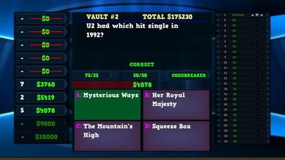 Trivia Vault: Music Trivia cover