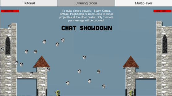 Chat Showdown - A twitch streamer's game! Screenshot