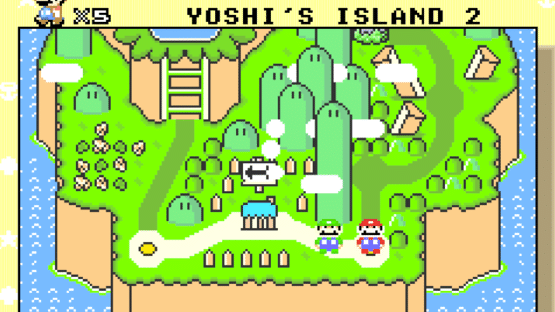 Super Mario World: Super Mario Advance 2 Screenshot