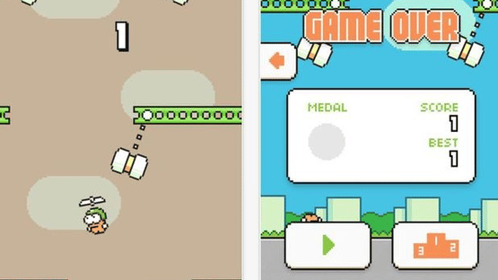 Swing Copters Screenshot