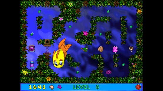 Képernyőkép erről: Freddi Fish and Luther's Maze Madness
