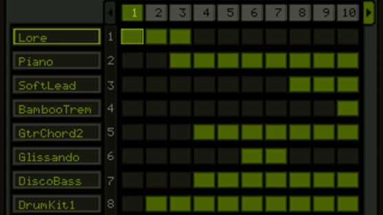 Korg M01D Screenshot