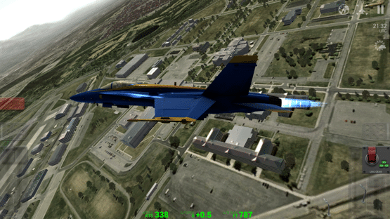 Blue Angels Aerobatic Flight Simulator Screenshot