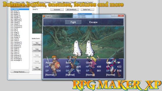 Képernyőkép erről: RPG Maker XP
