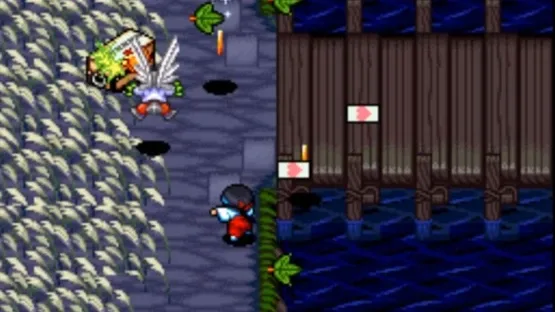 Pocky & Rocky 2 gameplay screenshot 1