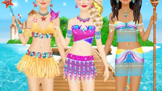 Tropical Princess - Makeup and Dressup Salon Game screenshot
