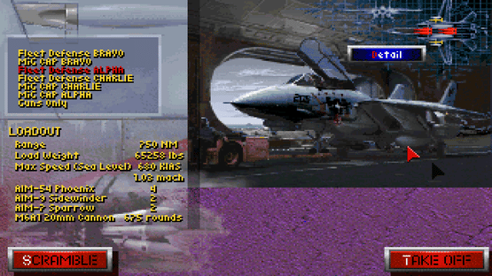 Fleet Defender: The F-14 Tomcat Simulation Screenshot