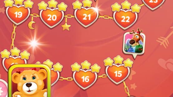 Sweet Hearts Match 3 screenshot