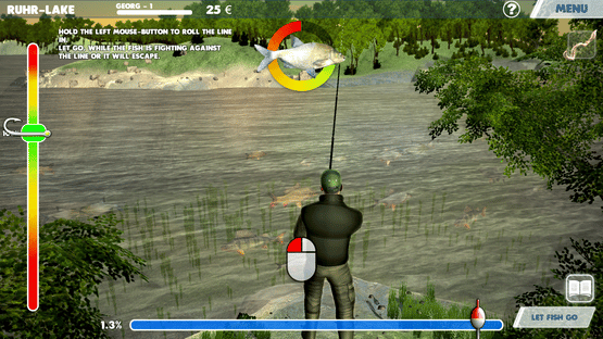 3D Arcade Fishing Screenshot