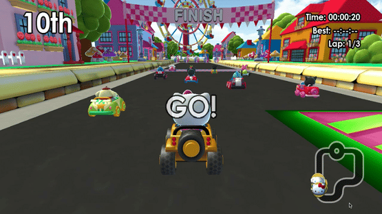 Hello Kitty and Sanrio Friends Racing Screenshot