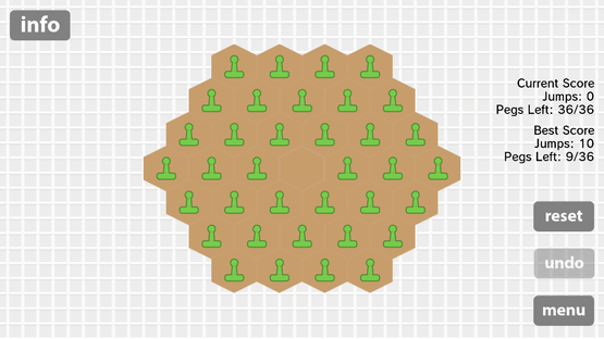 Peg Solitaire Screenshot