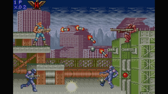 Contra Advance: The Alien Wars EX Screenshot