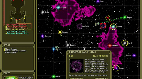 Strange Adventures in Infinite Space Screenshot